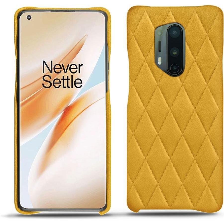 Noreve Lederschutzhülle (OnePlus 8 Pro), Smartphone Hülle, Orange