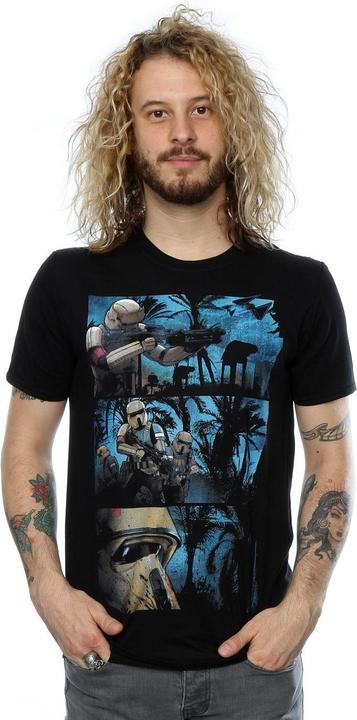 Produktbild Star Wars Mens Shoretrooper Comic Strip Cotton T-Shirt (3XL)