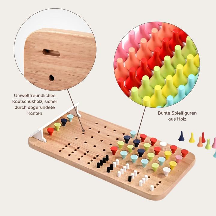 Produktbild Hermex Mastermind Entschlüsselungsspiel Steckspiel Logikspiel Codeknacker-Spiel (Englisch)