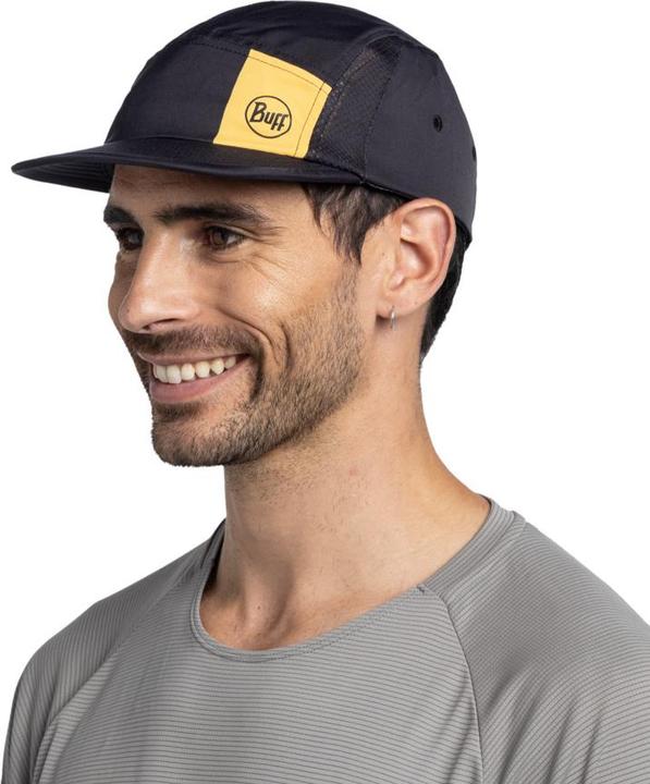 Produktbild Buff 5 Panel Go Cap Logo Schwarz (53)