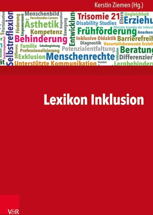 Produktbild Lexikon Inklusion (Deutsch, Andreas Eckert, Kerstin Ziemen, Michael Becker-Mrotzek, Petra Wagner, Stephan Langer, 2016)