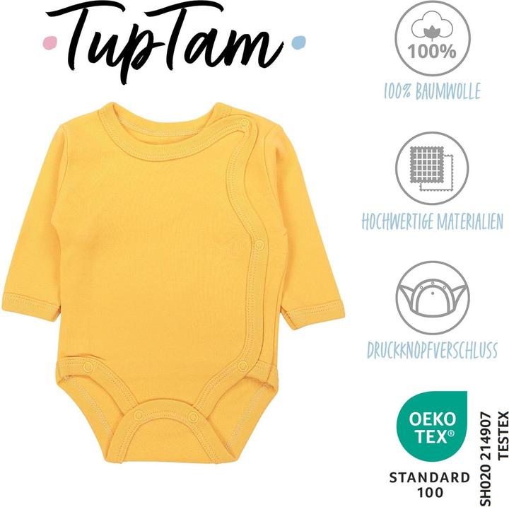 Produktbild TupTam Langarm Wickelbody - 5er Set (80)
