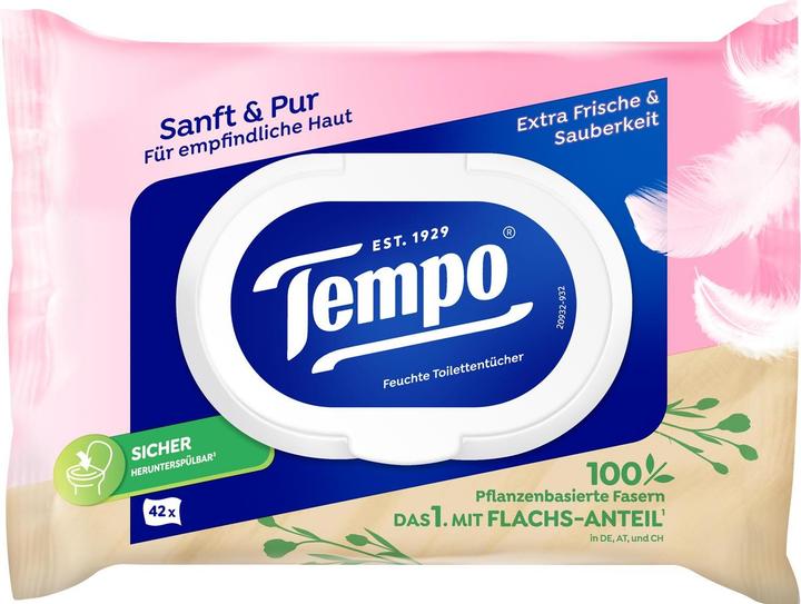 Produktbild Tempo Sanft & pur (42 x)