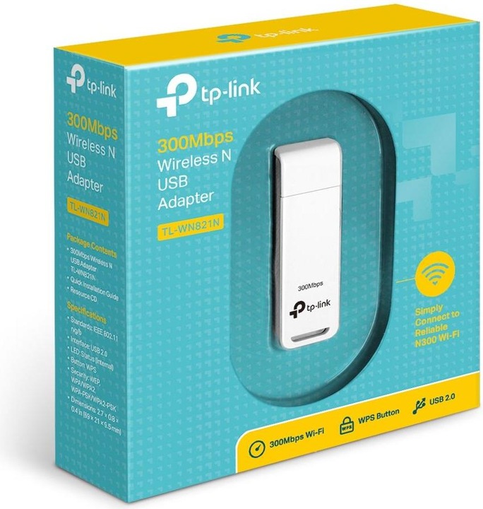 Actual product image TP-Link Tl-Wn821n (USB 2.0)