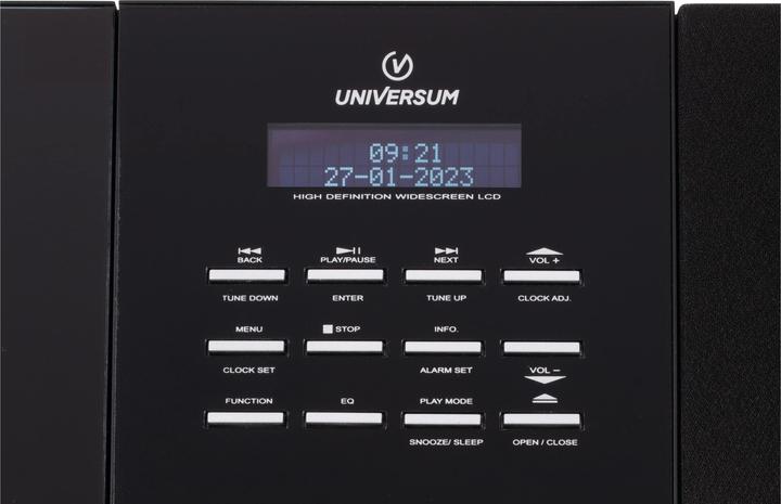 Actual product image Stereo system MS 400, DAB+ CD, MP3, Bluetooth, AUS, SD, USB (Bluetooth, CD player, 2x 6 W)