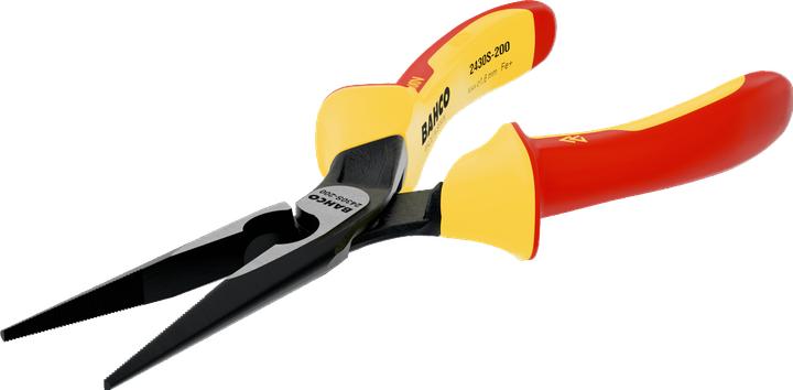 Productafbeelding Bahco ERGO rondbek tang met geïsoleerde tweecomponenten handgrepen, gefosfateerd (200 mm)