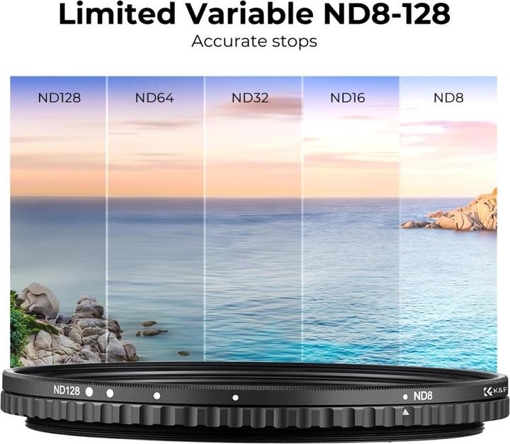 Actual product image K&F Concept Filter Nano-X 37 mm XV40 (37 mm, Neutral density filter)