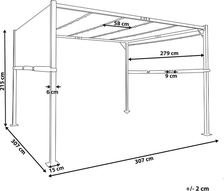 Produktbild Beliani Parga (310 cm, 310 cm)