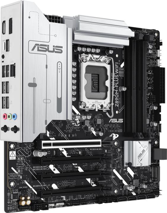 Actual product image ASUS PRIME Z890M-PLUS WIFI (LGA 1851, Intel Z890, mATX)