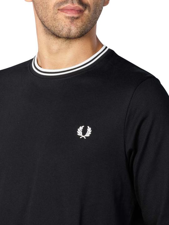 Produktbild Fred Perry Shirt Long Sleeve black (XL)