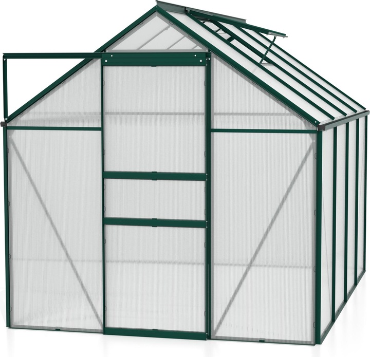 Actual product image Vitavia Comet 5000 greenhouse twinwall sheets 4 mm 195 x 257 cm emerald