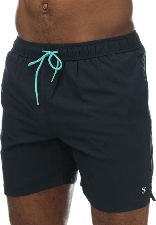 Actual product image Farah Mens Owen Plain Swim Shorts (L)