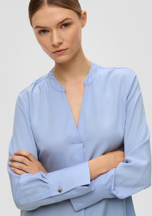 Image du produit s.Oliver Bluse Twill-Bluse aus Lyocell (40)