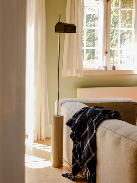 Image du produit Hübsch Reflector Stehlampe Braun