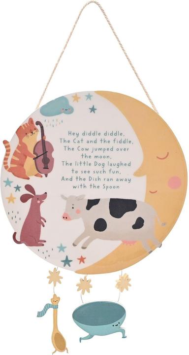 Actual product image Mars Story Time Hey Diddle Diddle Plaque