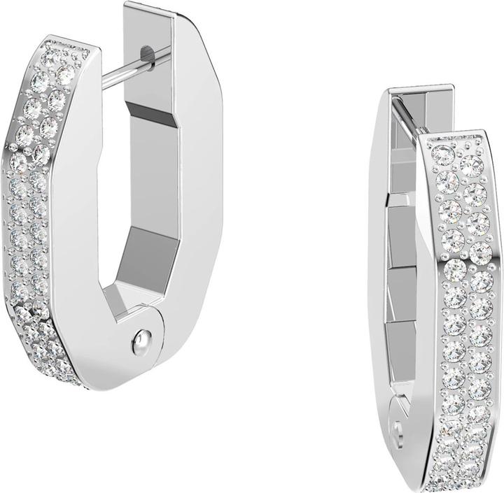Produktbild Swarovski Dextera Octagonal Hoop Ohrringe (Swarovski Metall)