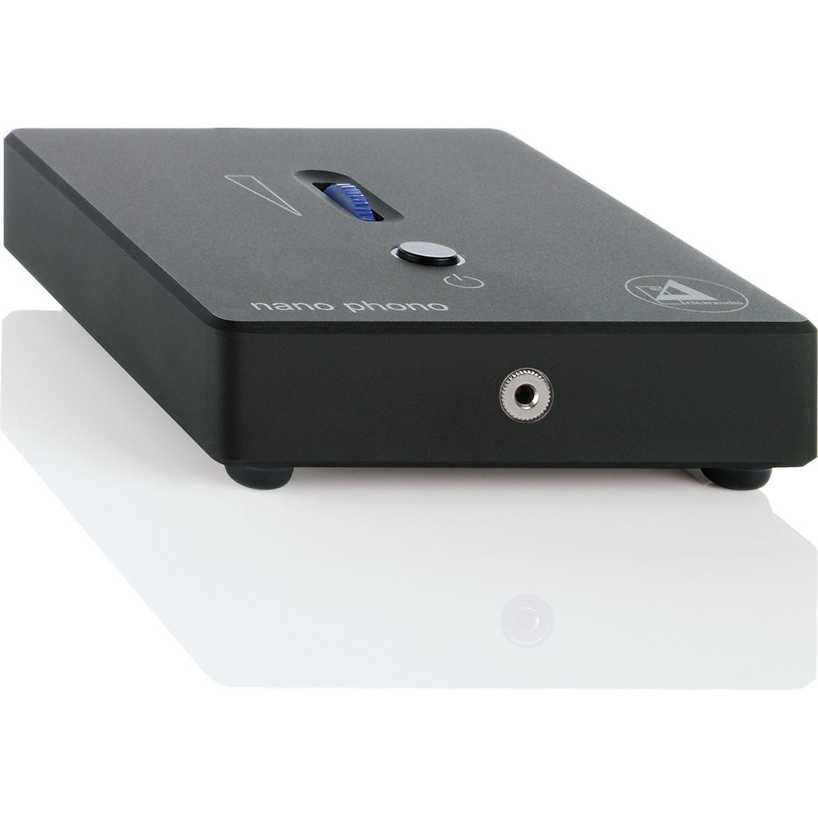Clearaudio Electronic Nano Phono Headphone V2, Phono Vorverstärker, Schwarz