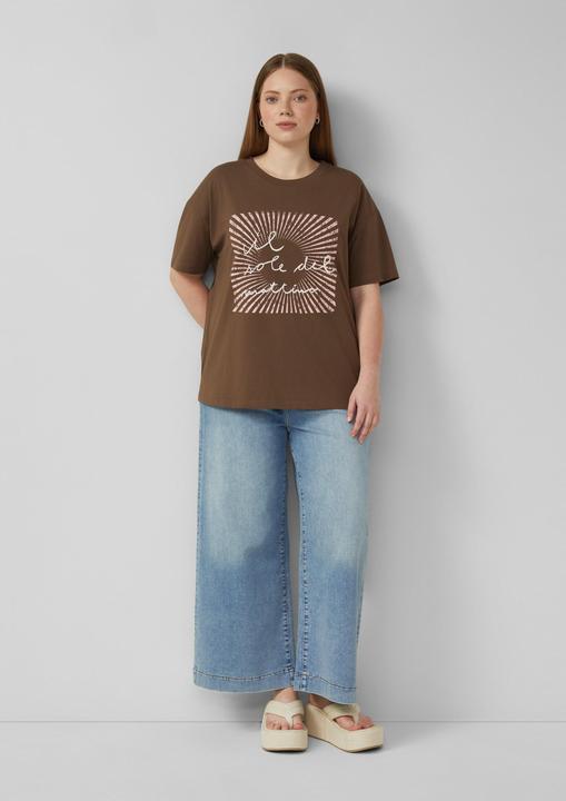 Produktbild s.Oliver Baumwollshirt mit Frontprint (54)