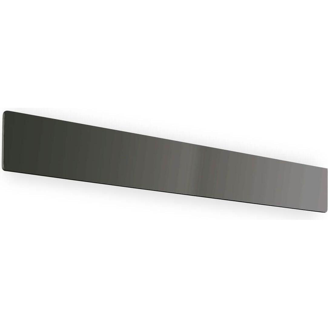 Ideal lux, Wandleuchte + Deckenleuchte, ZIG ZAG LED Wandleuchte 30W Schwarz warmweiss 277226 (4100 lm)