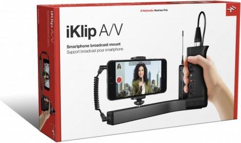Immagine prodotto IK Multimedia Supporto treppiede per cellulare IP-IKLIP (Supporto per smartphone a treppiede)