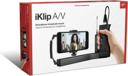 Produktbild IK Multimedia Handy-Stativhalterung IP-IKLIP (Stativ Smartphone Halterung)