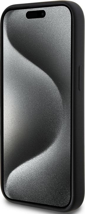 Actual product image Lacoste LCHMP15MSLOK iPhone 15 Plus 6.7" czarny/black hardcase Silicone MagSafe (Apple iPhone 15 Plus)