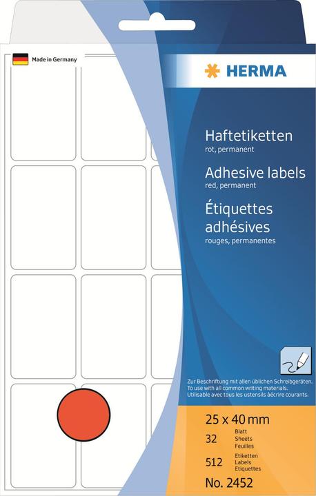 Produktbild HERMA Vielzweck-Etiketten