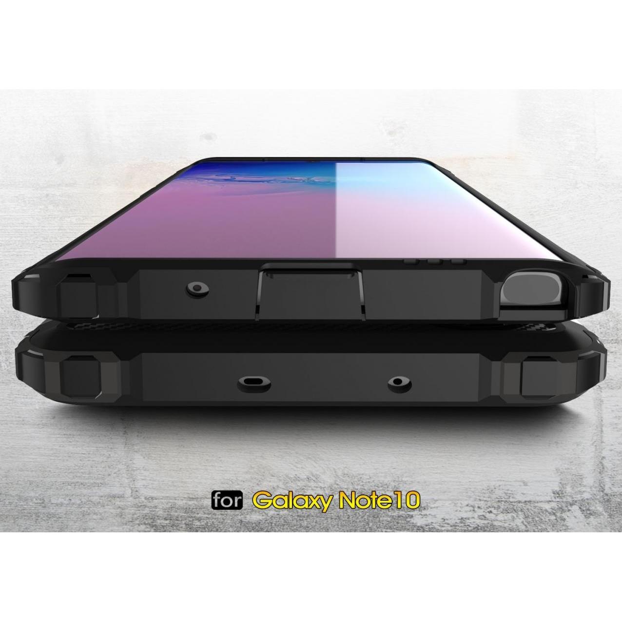 Thumbnail - Screenguard AdventureCase Samsung Galaxy Note10 Hybrid Hülle (Samsung Galaxy Note 10), Smartphone Hülle, Schwarz