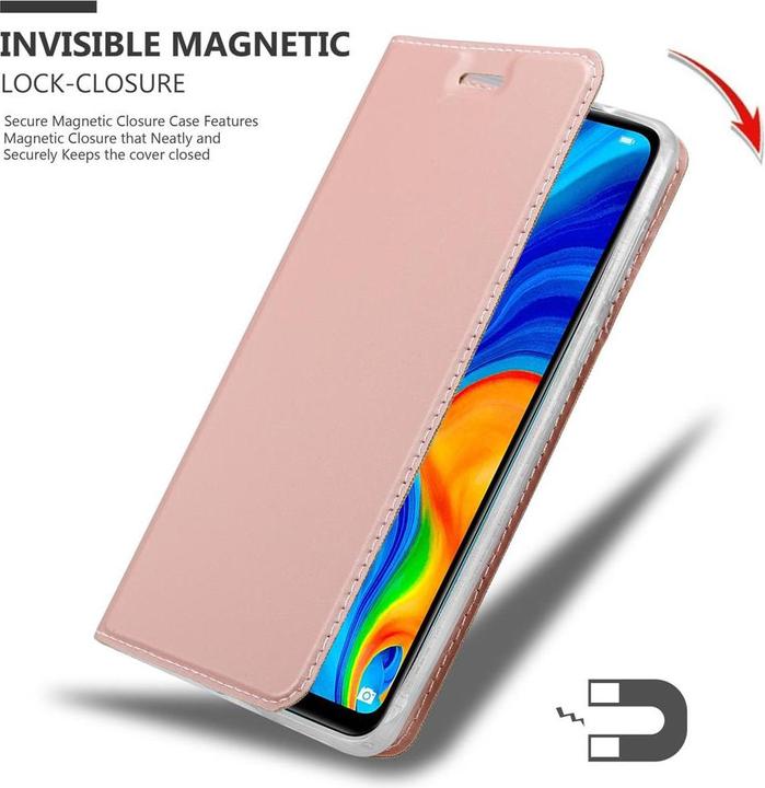 Actual product image Cadorabo Book Classy Style Cover (Huawei P30 Lite)
