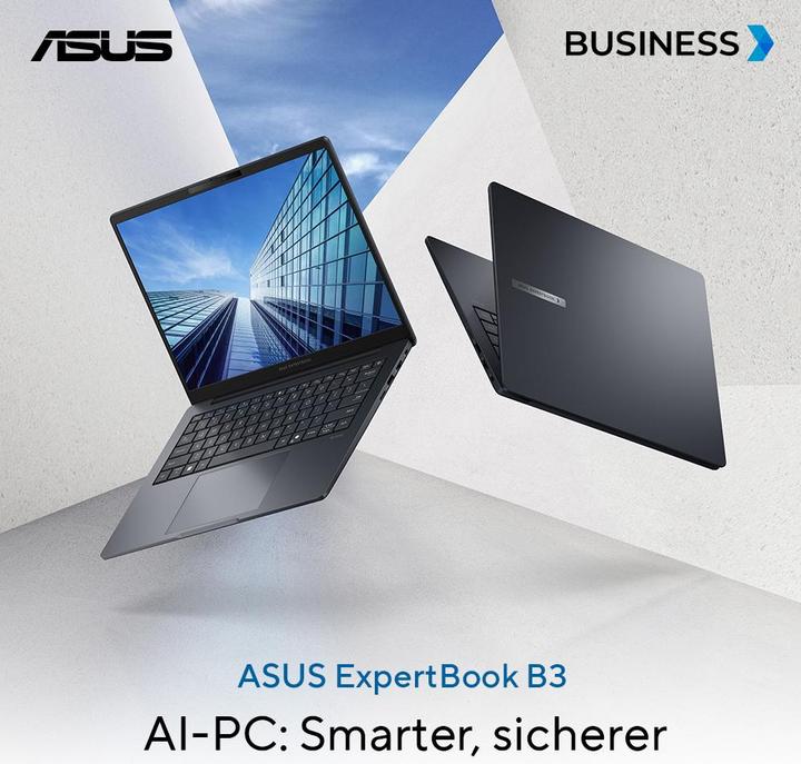 Image du produit ASUS ExpertBook B3 (14", Intel Core Ultra 5 125H, 16 Go, 512 Go, DE)