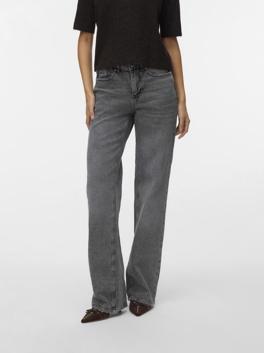 Actual product image Vero Moda VMMELISA Mid Rise Weiter Beinschnitt Jeans Weit geschnitten (W30/L30)