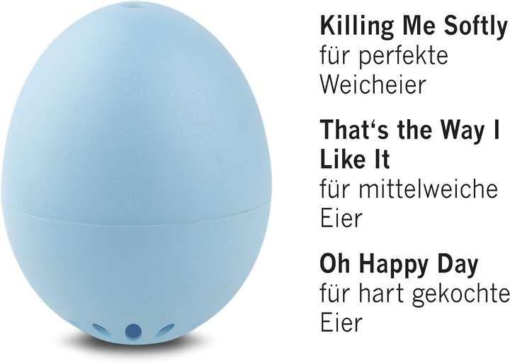 Produktbild PiepEi Singende Eieruhr Gute Laune hellblau