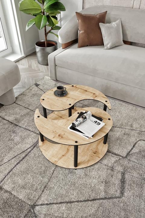 Produktbild Hanah Home Yin Yang Coffee Table 2 Set