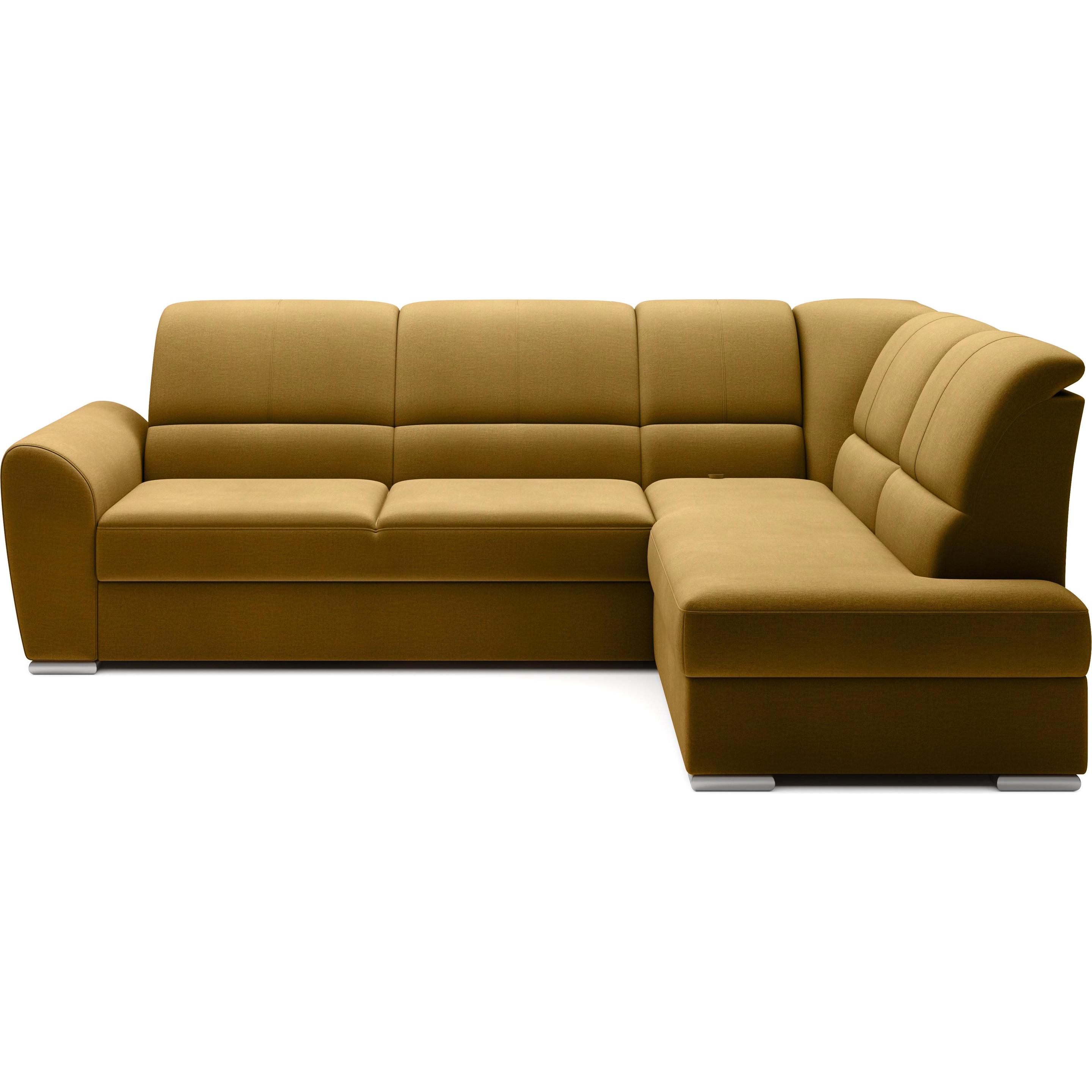 ELTAP, Sofa, Siber (Ecksofa, 3-Sitzer, Bettsofa)