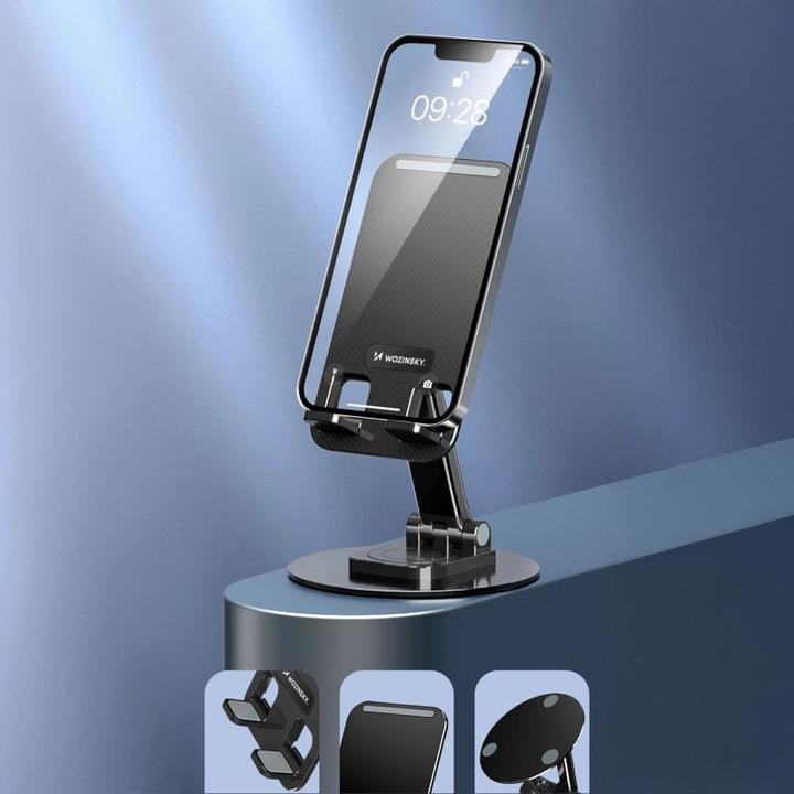 Actual product image Wozinsky Podstawka Podstawka WPT-K393 stabilna podstawka stojak pod telefon tablet - czarna