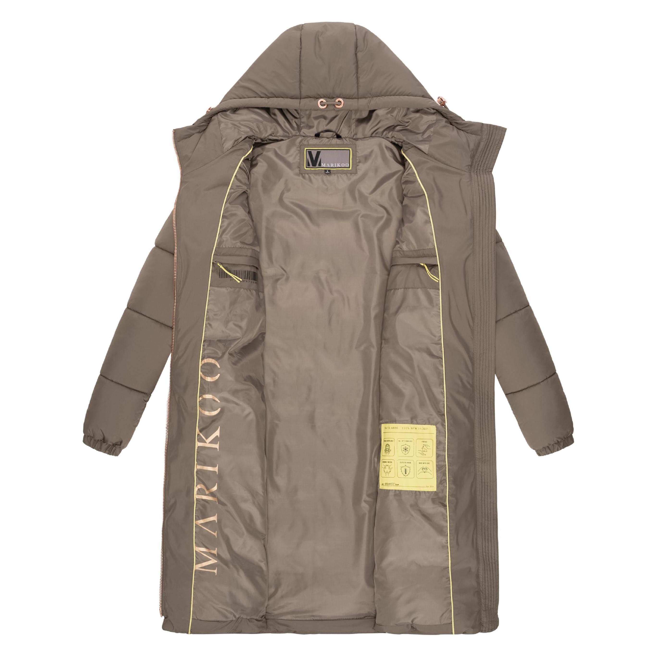 Marikoo, Damen, Mäntel, Nomadiaa 16, Braun