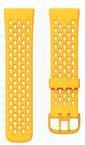 Produktbild Fitbit V4/S2 SportBand SunshineBuckets/MangoSor (Aluminium, Kunststoff, Silikon)
