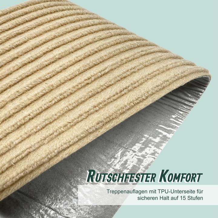 Image du produit Relaxdays 16 tapis escalier (20 x 65 cm)