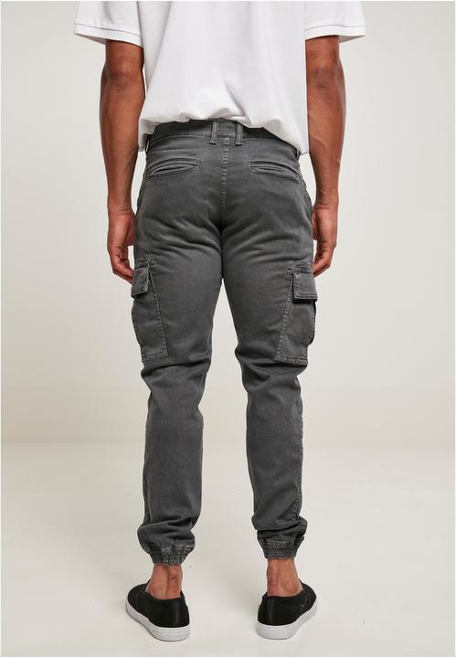 Actual product image Urban Classics Washed Cargo Twill Jogging Pants - 2086 (31)