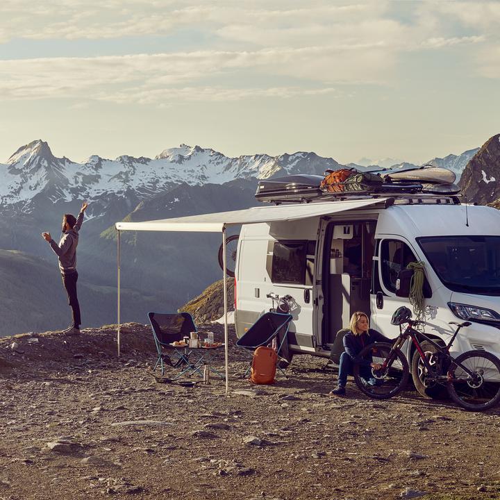 Immagine prodotto Thule Tenda da sole TO 6300 con motore, 3,75 x 2,5 m, custodia bianca, grigio mistico