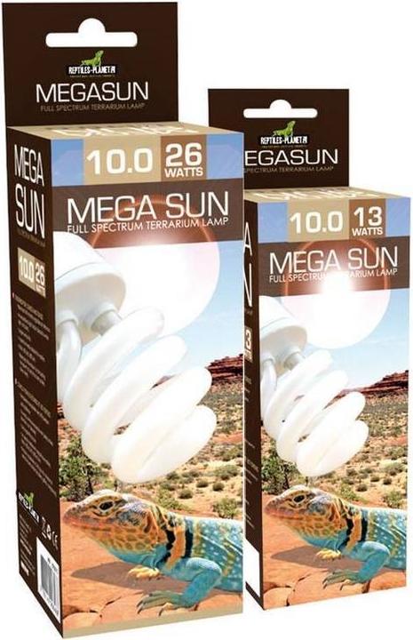 Actual product image Reptiles-Planet Mega Sun UVB 10.0 (UVA, UVB)