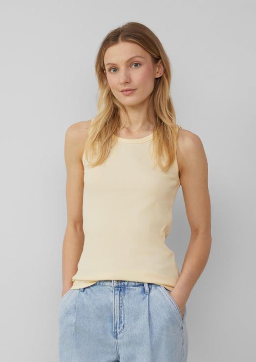 Produktbild S.Oliver T-Shirt Slim-Fit-Top mit Rippstruktur (44)