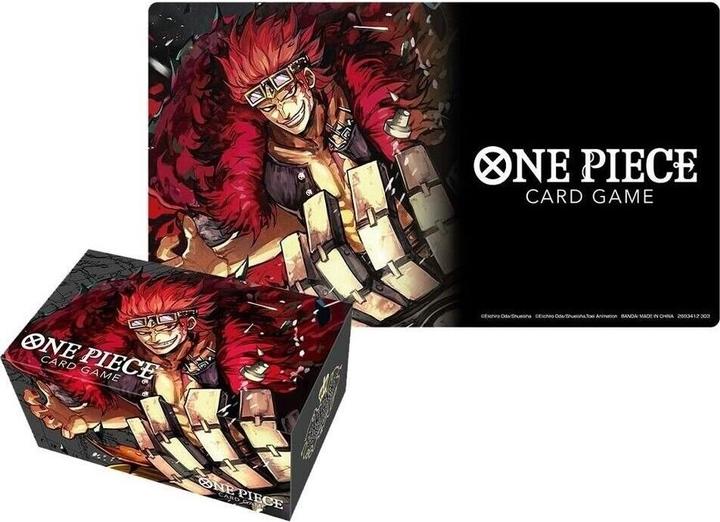 Actual product image One Piece : - Card Game Playmat And Storage Box Set - Eustass Captain Kid