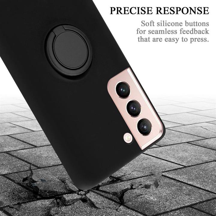 Immagine prodotto Cadorabo Custodia in silicone TPU Liquid Ring Cover (Samsung Galaxy S21 5G)