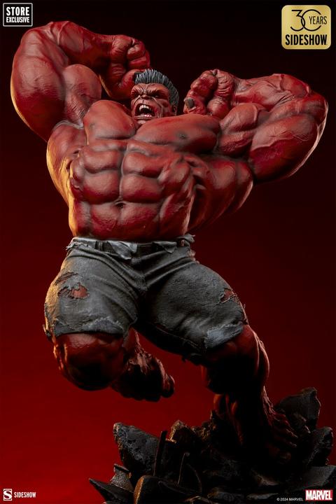 Image du produit Sideshow Marvel statuette Premium Format Red Hulk : Thunderbolt Ross 74 cm