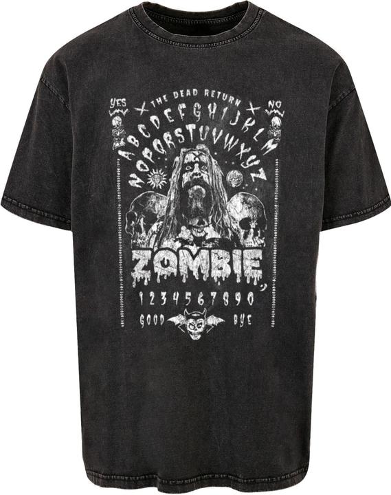 Produktbild Merchcode Rob Zombie - The Dead Return Spirit Board Washed Oversize Tee - 121055 (M)