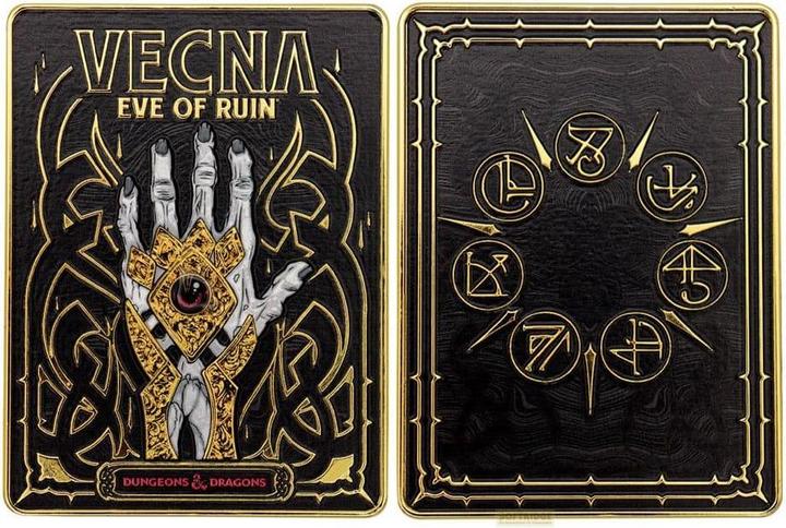 Immagine prodotto Fanattik Lingotto di metallo di Dungeons & Dragons Vecna Eve of Ruin Edizione Limitata
