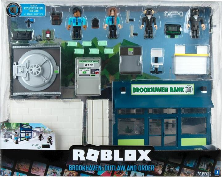 Immagine prodotto Jazwares Roblox DX Play Set Brookhaven Outlaw e Order