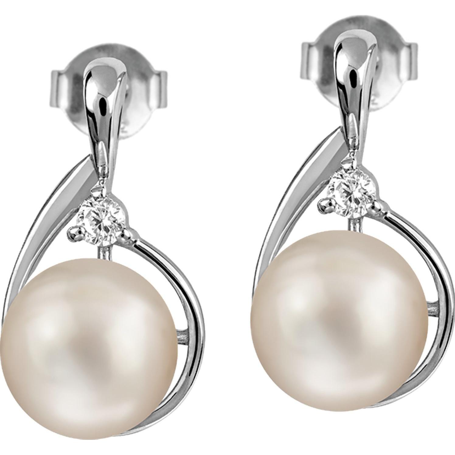 Jacques Lemans, Ohrringe, Ohrstecker, (925er Silber)