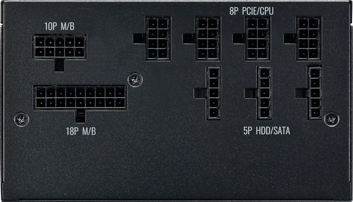 Actual product image Cooler Master Power supply V V2 Modular (650 W)